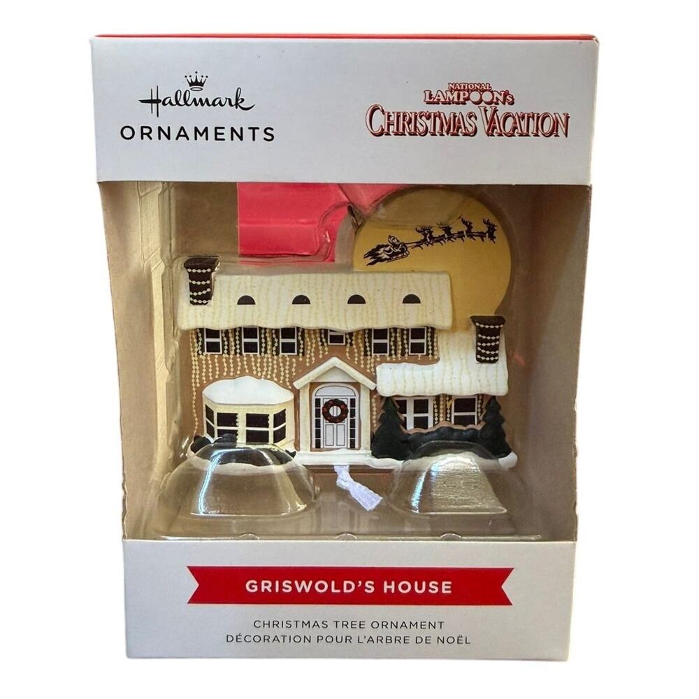 Hallmark National Lampoon Griswold House Christmas Ornament – New